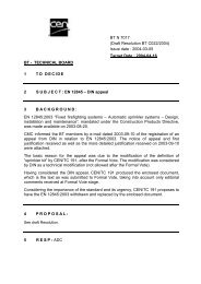 BT N 7017 (Draft Resolution BT C022/2004) Issue date : 2004-03-05 ...