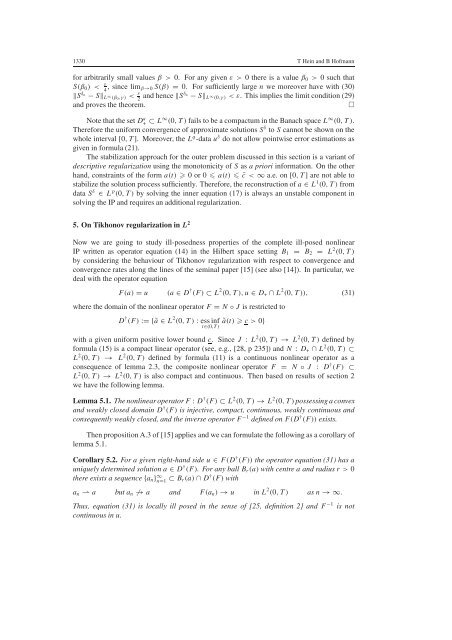 On the nature of ill-posedness of an inverse problem arising in option