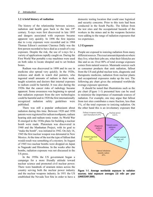 Health Risks of Ionizing Radiation: - Clark University