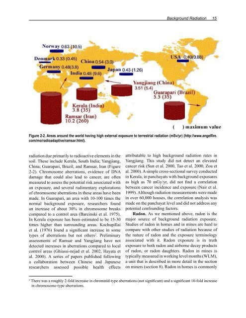 Health Risks of Ionizing Radiation: - Clark University