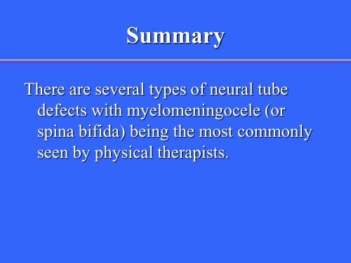 Neural Tube Defects