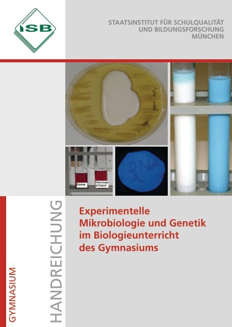 Experimentelle Mikrobiologie Und Genetik Isb Bayern