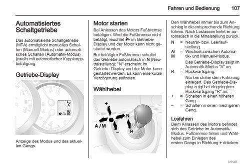 Handbuch - Opel