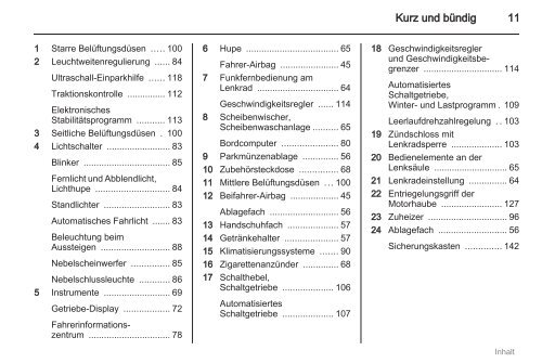 Handbuch - Opel