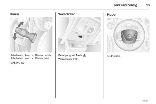 Handbuch - Opel