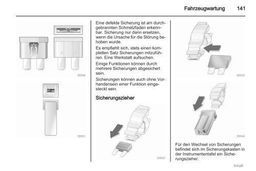 Handbuch - Opel