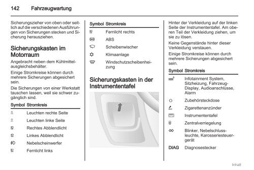 Handbuch - Opel