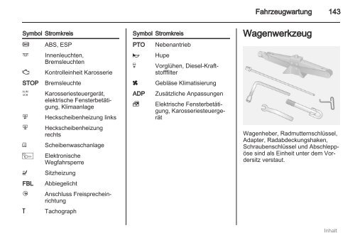 Handbuch - Opel