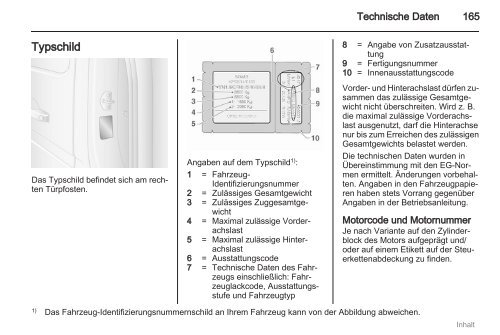 Handbuch - Opel