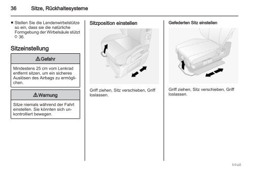 Handbuch - Opel