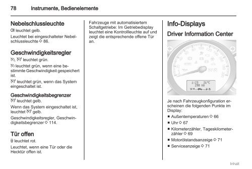 Handbuch - Opel