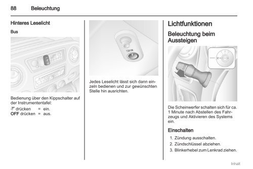 Handbuch - Opel