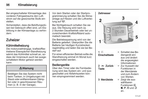 Handbuch - Opel