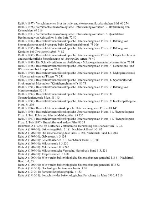 MIKROKOSMOS-Gesamtregister 1907 – 2011 - Leitz Ortholux