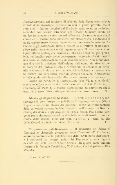 Rivista italiana di paleontologia e stratigrafia