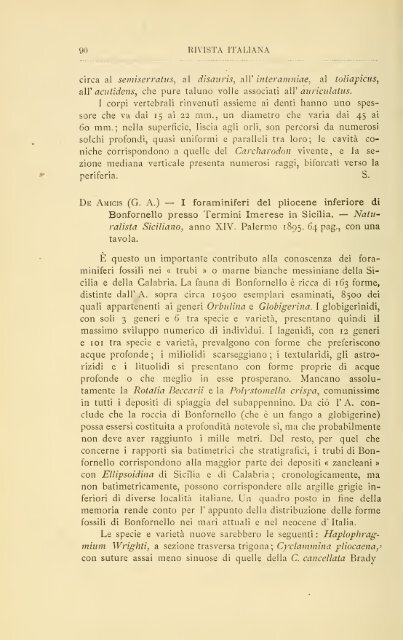 Rivista italiana di paleontologia e stratigrafia