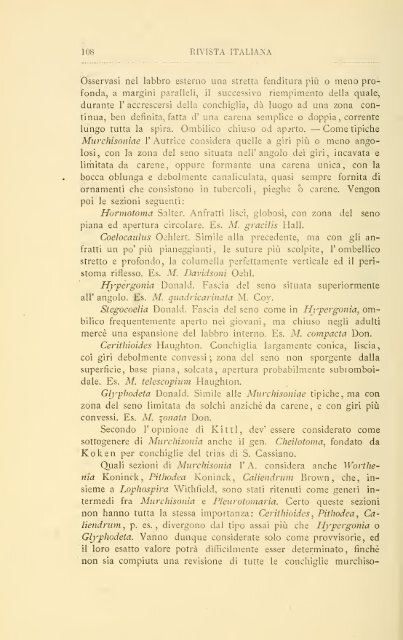 Rivista italiana di paleontologia e stratigrafia