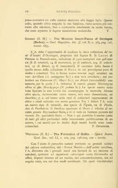 Rivista italiana di paleontologia e stratigrafia