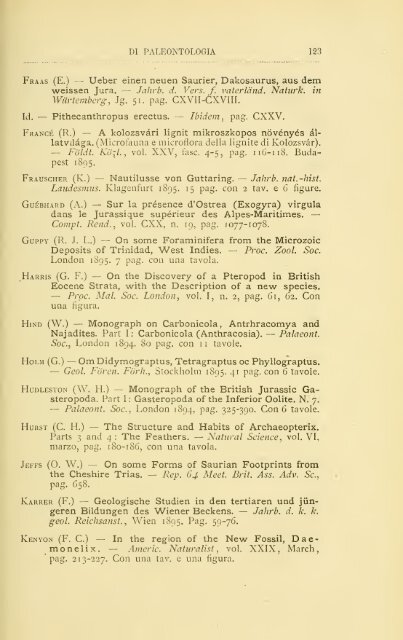 Rivista italiana di paleontologia e stratigrafia