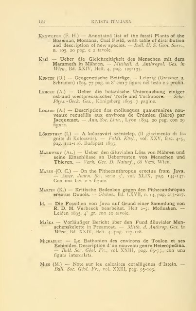 Rivista italiana di paleontologia e stratigrafia