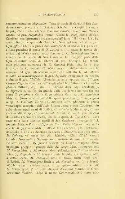 Rivista italiana di paleontologia e stratigrafia