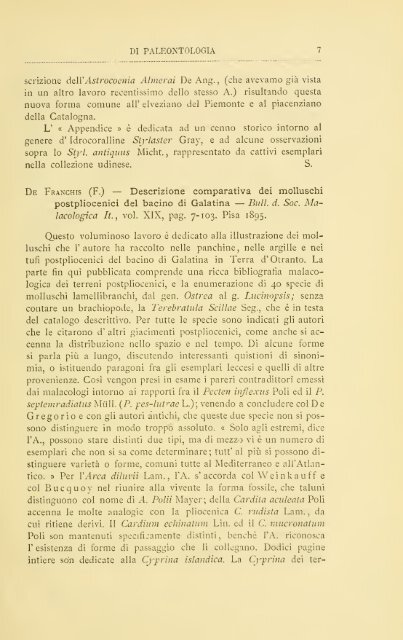 Rivista italiana di paleontologia e stratigrafia