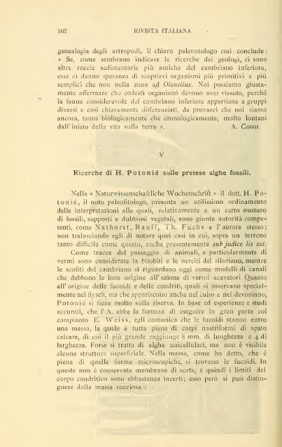 Rivista italiana di paleontologia e stratigrafia