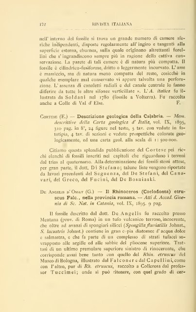 Rivista italiana di paleontologia e stratigrafia