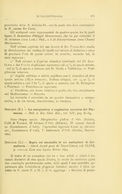 Rivista italiana di paleontologia e stratigrafia