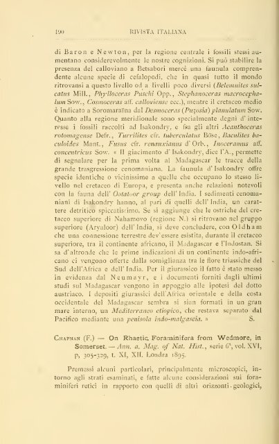 Rivista italiana di paleontologia e stratigrafia