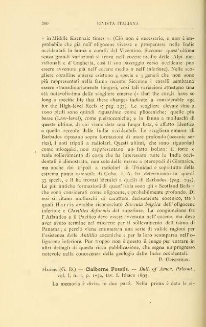 Rivista italiana di paleontologia e stratigrafia