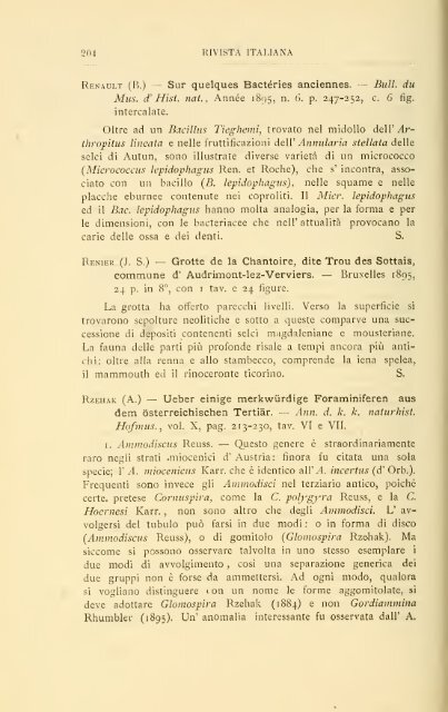 Rivista italiana di paleontologia e stratigrafia