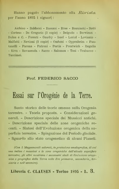 Rivista italiana di paleontologia e stratigrafia