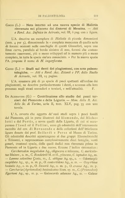 Rivista italiana di paleontologia e stratigrafia