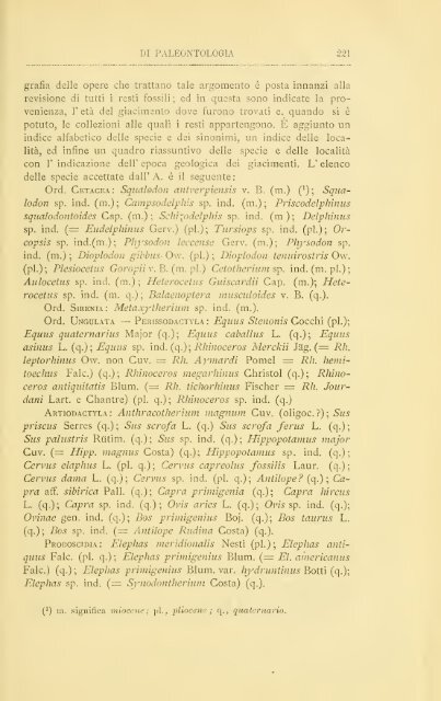 Rivista italiana di paleontologia e stratigrafia