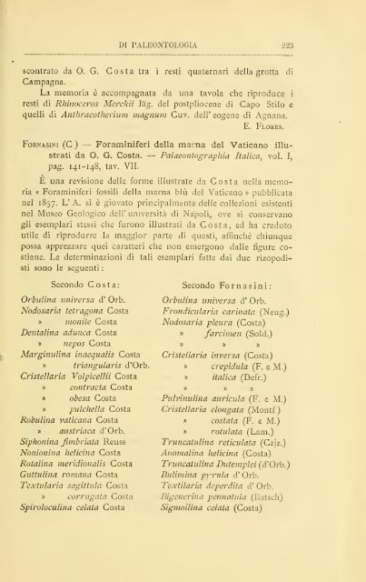 Rivista italiana di paleontologia e stratigrafia