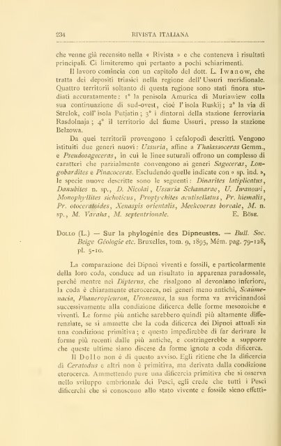 Rivista italiana di paleontologia e stratigrafia