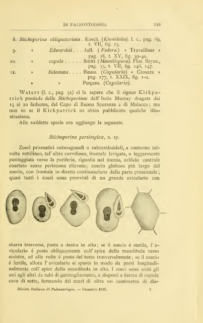 Rivista italiana di paleontologia e stratigrafia