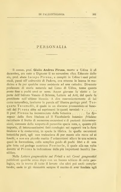 Rivista italiana di paleontologia e stratigrafia