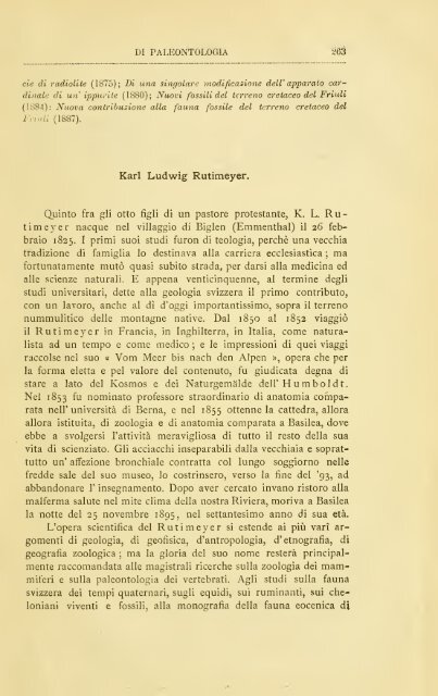 Rivista italiana di paleontologia e stratigrafia