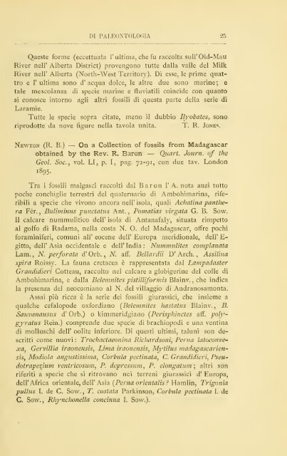 Rivista italiana di paleontologia e stratigrafia