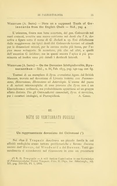 Rivista italiana di paleontologia e stratigrafia