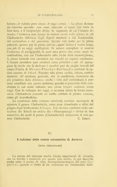 Rivista italiana di paleontologia e stratigrafia