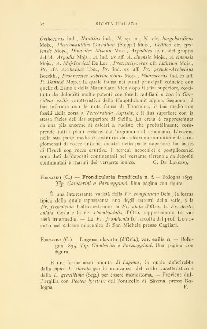 Rivista italiana di paleontologia e stratigrafia