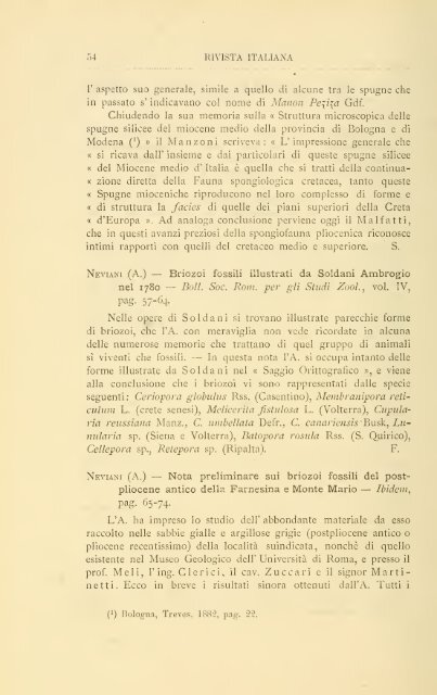 Rivista italiana di paleontologia e stratigrafia