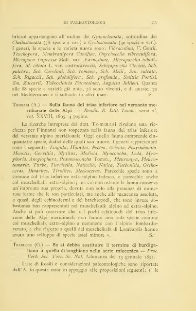 Rivista italiana di paleontologia e stratigrafia