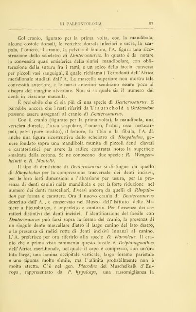 Rivista italiana di paleontologia e stratigrafia