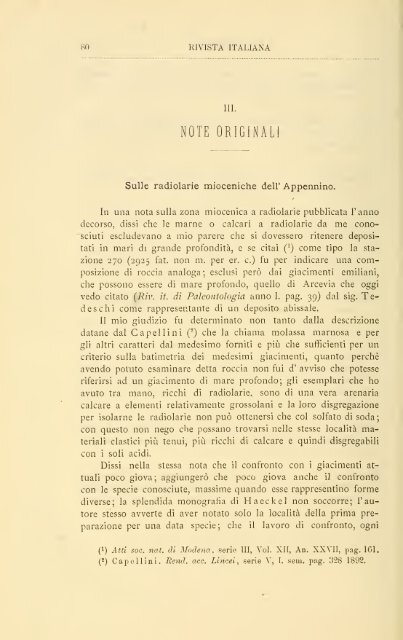 Rivista italiana di paleontologia e stratigrafia