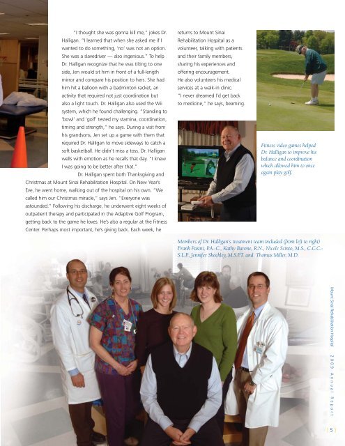 2009 Annual Report - Saint Francis Hospital and Medical Center