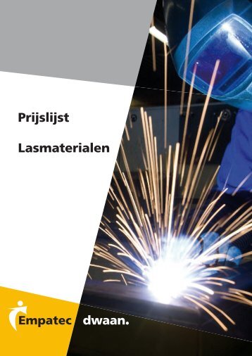 Prijslijst Lasmaterialen - Empatec